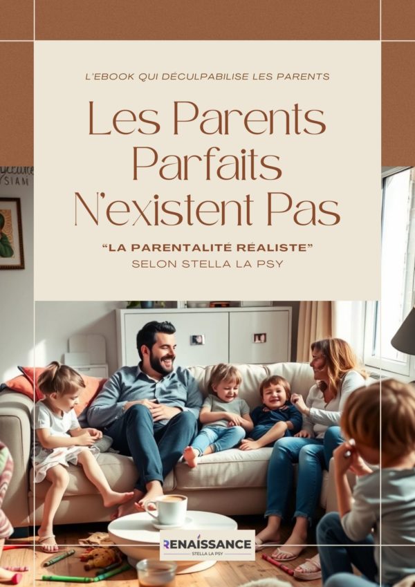 Couverture Les parents parfaits n’existent pas - Stella la Psy